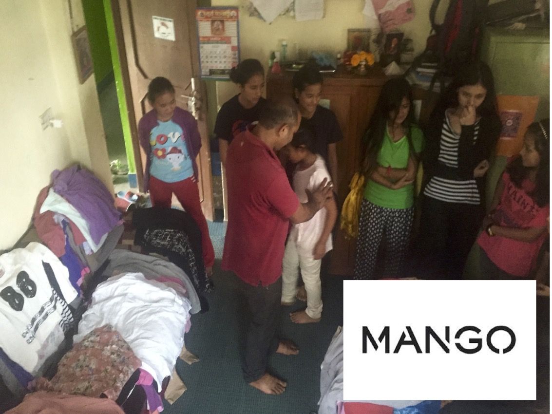 Picture MANGO donate cloths for our children 1