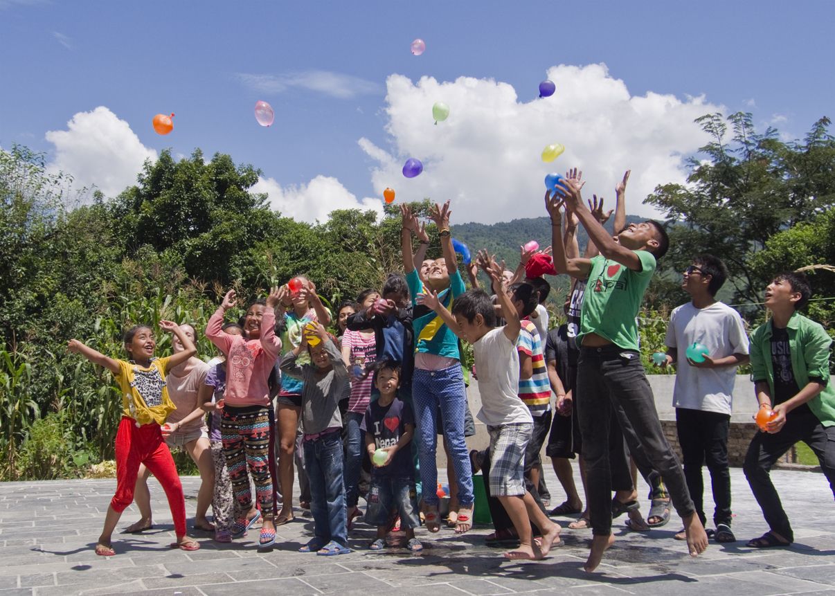 Picture A Gymkhana Day with the Children with our volunteers at the Sundarijal Home 1